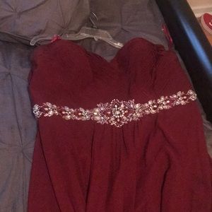 Plus size prom dress